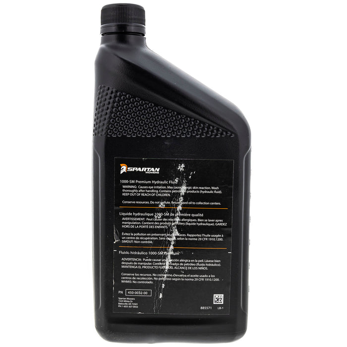 Spartan Mowers 450-0032-00 1 Quart HT1000 Transmission Oil