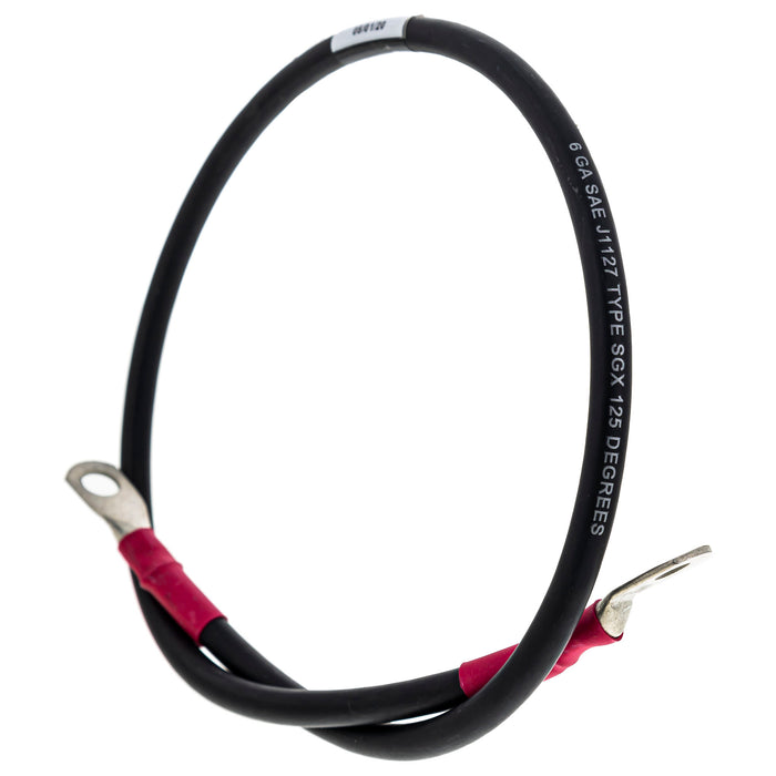 Spartan Mowers 486-0016-00 25-Inch Positive Battery Cable SRT RT RZ RZ-C